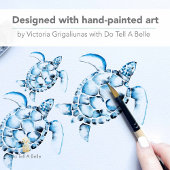 Personalisiertes Meeresschildkrötenstrand Kaffeetasse