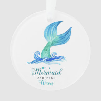Personalisiertes Meerjungfrau-Ornament Ornament
