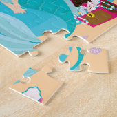Personalisiertes Meerjungfrau-Puzzlespiel Puzzle (Seite)