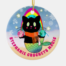 Personalisiertes Meerjunggarn aus Katzenmagen