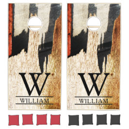 Personalisiertes, mehrfarbiges, gestanztes Holz