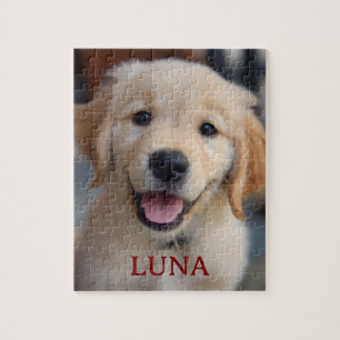 Personalisiertes Mein Hund Foto und Name Puzzle-Ge Puzzle