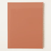 Personalisiertes Melon-Notebook | Individuelle Nam Planer (Rückseite)