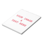 Personalisiertes Memo Pad Notizblock (Rotiert)