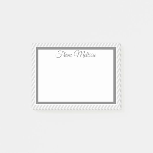 Personalisiertes Memo Post-it Klebezettel (Vorderseite)