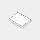 Personalisiertes Memo Post-it Klebezettel (angewinkelt)