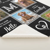 Personalisiertes Memorial 5 Foto zum Erinnern Sherpadecke (3/4)