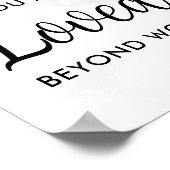 Personalisiertes Memorial 6 FotoCollage Beerdigung Poster (Ecke)