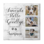 Personalisiertes Memorial Fliese (Vorderseite)