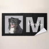 Personalisiertes -Memorial-Foto Badehandtuch (Badehandtuch)