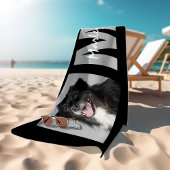 Personalisiertes -Memorial-Foto Badehandtuch