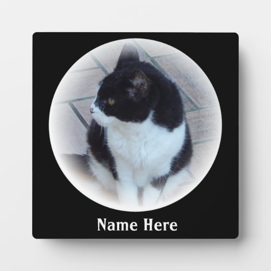 Personalisiertes Memorial Foto Fotoplatte (Vorderseite)