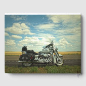 Personalisiertes Memorial für Motorräder Gästebuch (Rückseite)