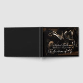 Personalisiertes Memorial für Motorräder Gästebuch (Voll)