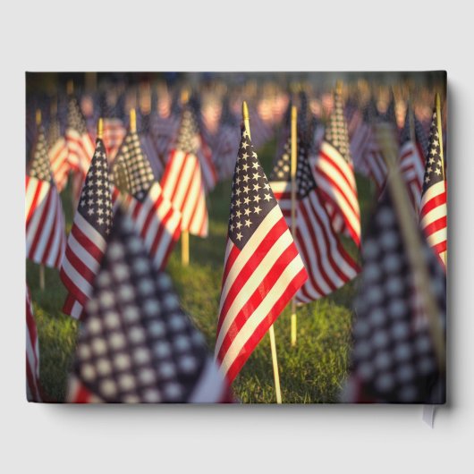 Personalisiertes Memorial Gästebuch (Rückseite)