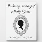 Personalisiertes Memorial Gerahmt Foto Plaque Fotoplatte (Vorderseite)