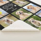 Personalisiertes Memorial Geschenk Pet Loss Keepak Sherpadecke (3/4)