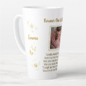 Personalisiertes Memorial Keepake-Tasse Milchtasse (Linke Ecke)