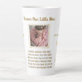 Personalisiertes Memorial Keepake-Tasse Milchtasse