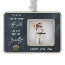 Personalisiertes Memorial Pet Loss Foto Collage