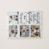 Personalisiertes Memorial Puzzle (Horizontal)