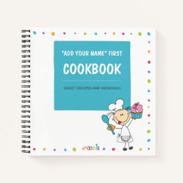Personalisiertes Memory-Cookbook für Kinder Notizblock