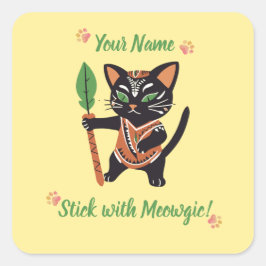 Personalisiertes Meowgic Cat Sticker Geschenk!
