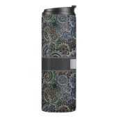 Personalisiertes Metallgetriebe Thermosbecher (Nach links gedreht)