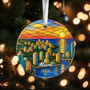 Personalisiertes Miami-Acryl-Ornament, benutzerdef Ornament