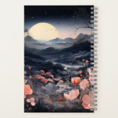 Personalisiertes Midnight Boho-Gartengeschenk Notizblock (Rückseite)