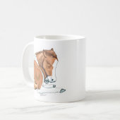 Personalisiertes Minifohlen Kaffeetasse (Vorderseite Links)