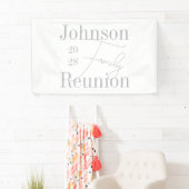 Personalisiertes Minimal Modernes Wiedersehen-Part Banner (Insitu)