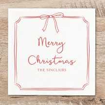 Personalisiertes Minimalistisches Bow Design Weihn