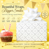 Personalisiertes minimalistisches Geschenkverpacku Geschenkpapier
