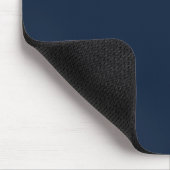Personalisiertes minimalistisches Initial-Name Nav Mousepad (Ecke)