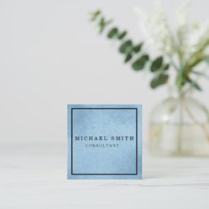 Personalisiertes Minimalistisches QR-Logo Quadratische Visitenkarte