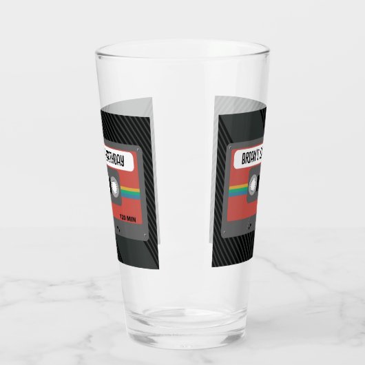 Personalisiertes Mischband Glas (Links)