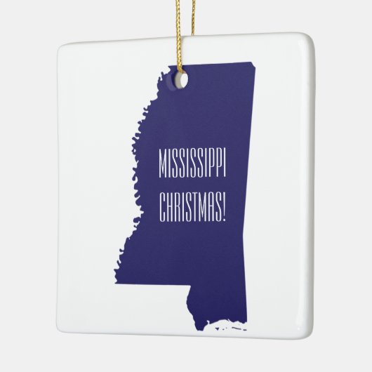 Personalisiertes Mississippi Weihnachtsschmuck (Links)