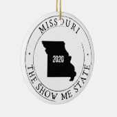 Personalisiertes Missouri Ornament (Rechts)