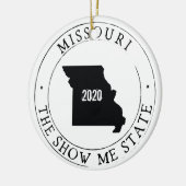 Personalisiertes Missouri Ornament (Links)