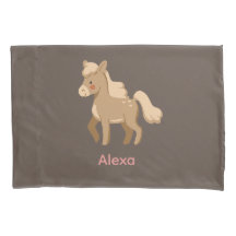 Personalisiertes Mit Monogramm Pony Horse Girl