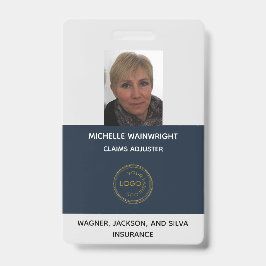 Personalisiertes Mitarbeiter-Foto Logo für Ihr Unt Ausweis