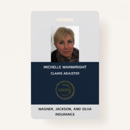 Personalisiertes Mitarbeiter-Foto Logo für Ihr Unt Ausweis