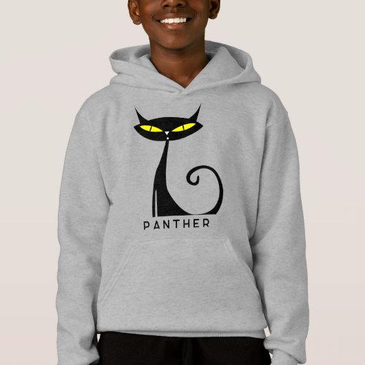 Personalisiertes Mittelalter Moderne Atomenkatze Hoodie (Vorderseite)