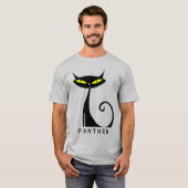 Personalisiertes Mittelalter Moderne Atomenkatze T-Shirt (Vorne ganz)