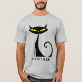 Personalisiertes Mittelalter Moderne Atomenkatze T-Shirt (Vorderseite)