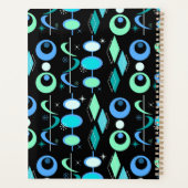 Personalisiertes Mittelalter Modernes Muster Planer (Rückseite)