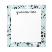 Personalisiertes Mittelalter Modernes Notepad Notizblock (Vorderseite)