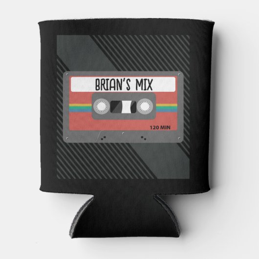 Personalisiertes MixTape-Party Dosenkühler (Vorderseite)