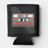 Personalisiertes MixTape-Party Dosenkühler (Rückseite)